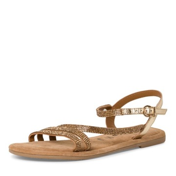 Sandały Tamaris 1-28113-42 966 Gold Glam R.37