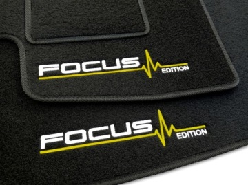 Velurové Koberce Ford Focus MK1-3d (1998-2004) 2x Focus Edition