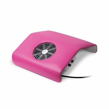 Silcare Pochłaniacz pyłu + worki do paznokci manicure 30W PINK XC005