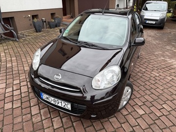 Nissan Micra IV Hatchback 5d 1.2 80KM 2011 Nissan Micra TYLKO 134tyśkm 1WŁAŚCICIEL 1.2B CLIMATRONIC 2011 ZADBANA Tekna, zdjęcie 27