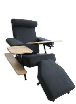FOTEL DO LAPTOPA KOMPUTERA NATALI + dwie półki