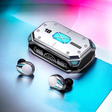 Беспроводные наушники + POWERBANK RGB LED M41 BLUETOOTH 5.2 TYPE-C