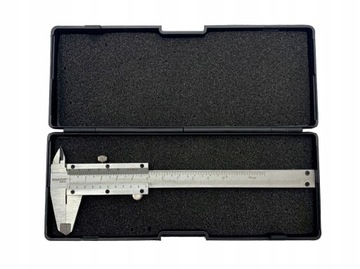 Аналоговый штангенциркуль из нержавеющей стали диаметром 100 мм.