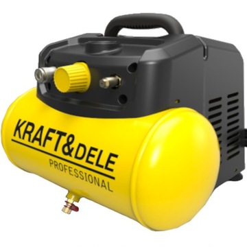 KOMPRESOR BEZOLEJOWY 6L - 0.5KM - 8 bar K&D PROFESIONAL