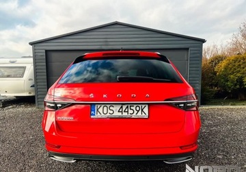 Skoda Superb III Kombi Facelifting 2.0 TDI SCR 150KM 2020 Skoda Superb Bezwypadkowy, FV23, 4x4, DSG, KredytowanieLeasing, gwarancja., zdjęcie 7