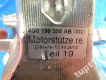 AUDI A6 A7 3.0 TDI UCHYCENÍ MOTORU 4G0199308AB