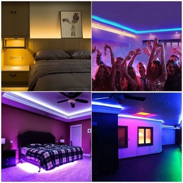 RGB LED STRIP 300 LED SMD 5м + ДИСТАНЦИОННОЕ УПРАВЛЕНИЕ + БЛОК ПИТАНИЯ