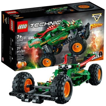 LEGO Technic 2 в 1-монстр Джем Дракон (42149)