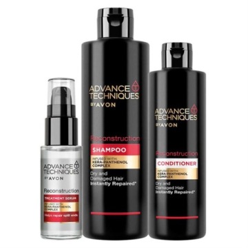 AVON ZESTAW DO WŁOSÓW ODBUDOWA 3 SZTUKI
