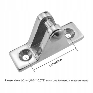 ПЕТЛИ ДЛЯ ПАЛУБЫ ВЕРХНЕГО МОНТАЖА АКСЕССУАРЫ ДЛЯ ЛОДКИ 22MM 12 ШТ.