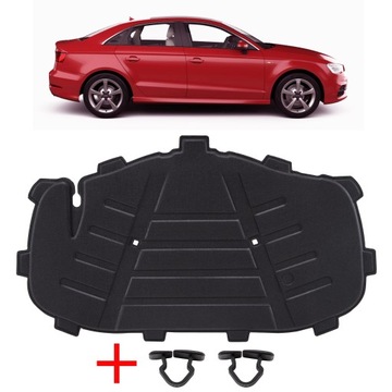 WYGŁUSZENIE MASKI 8V0863825 AUDI A3 8V 2013-2020 SEDAN + SPINKI