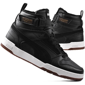 Buty Męskie Puma Rebound Game WINTER ocieplane 387604-02 r.44 skóra
