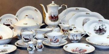 039 Bulionówka 40 Spodek 17 Охота на Iwona Porcelana Chodzież Malcer 12/24
