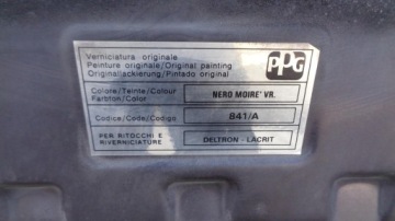 МАСКА ФИАТ СТИЛО 2001-2007 гг. ФИОЛЕТОВЫЙ КОД 841/A