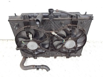 CHLADIČ VODY + VENTILÁTOR NISSAN X-TRAIL T31 2.0 DCI