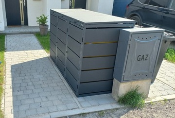 Металлическая конструкция контейнера для мусора Премиум 240-3