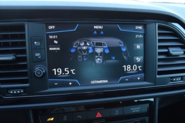 Seat Leon III CUPRA ST Facelifting 2.0 TSI 300KM 2019 Seat Leon Cupra ST 300KM DSG 4x4 Beats Kamera Podgrz.Fotele Czujniki 19 F, zdjęcie 23