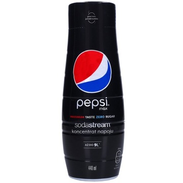 Syrop koncentrat do saturatora SodaStream Pepsi Max bez cukru free 440ml