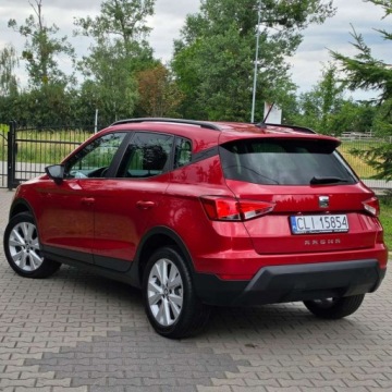 Seat Arona Crossover 1.0 EcoTSI 115KM 2018 Seat Arona 1.0 TSI 116KM DSG Maly Przebieg 53TKM Serwis Bezwypadkowy 100, zdjęcie 34
