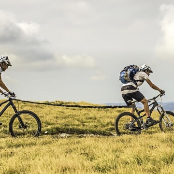 БУКСИРОВОЧНЫЙ ЛЕС ДЛЯ ОБУЧЕНИЯ ЕЗДЕ НА ВЕЛОСИПЕДЕ, ПРОЧНЫЙ ЭЛАСТИЧНЫЙ РЕМЕНЬ 3М