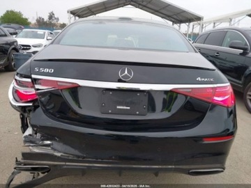 Mercedes Klasa S W223/V223 2024 Mercedes-Benz Klasa S 580 4Matic 2024 4.0l 4.0 Benzyna 496KM, zdjęcie 4