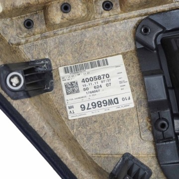 BMW F10 F11 Дверная панель задняя правая кожа Oyster