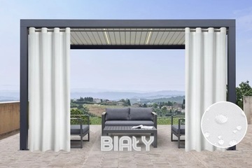 ВОДОНЕПРОНИЦАЕМАЯ ЗАНАВЕСА 155х220 ДЛЯ ТЕРРАСЫ, САДА, БАЛКОНА