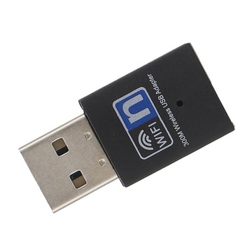 USB-адаптер 300 м Wi-Fi беспроводной приемник Внешний мини-адаптер сетевой карты для L