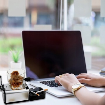 ЭЛЕКТРИЧЕСКАЯ ПОРШНЕВАЯ НАПОЛНИТЕЛЬНАЯ МАШИНА ДЛЯ ПРОИЗВОДСТВА СИГАРЕТ ПОДАРОК