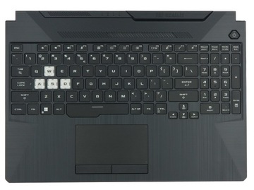 Asus TUF F15 FX506HC FX506HE Palmrest klawiatura