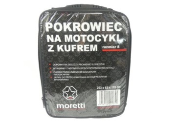 Мотоциклетный чехол на багажник размера S Moretti