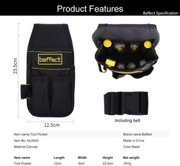 СУМКА ДЛЯ ИНСТРУМЕНТОВ ПОЯС ДЛЯ ИНСТРУМЕНТОВ