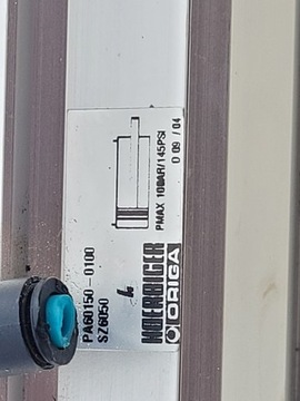 Siłownik HOERBIGER ORIGA PA60150-0100 10bar/145PSI