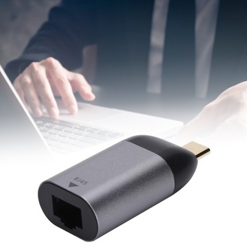 Adapter portu sieciowego typu C na Gigabit RJ45 z