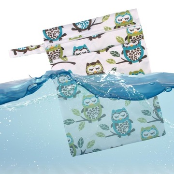 Torba na pieluchy dla niemowląt Woreczki z organizerem na pieluchy 36x28cm Torba na pieluchy Wodoodporna biała