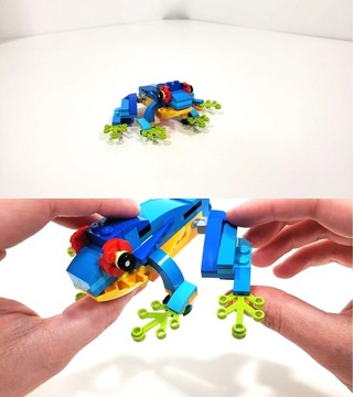 LEGO CREATOR ЭКЗОТИЧЕСКИЙ ПОПУГАЙ РЫБА ЛЯГУШКА 31136 24 часа