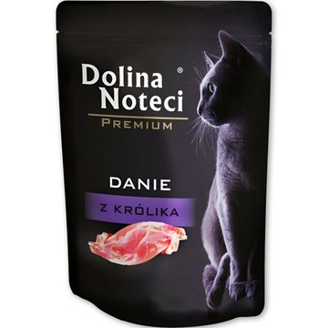 Dolina Noteci Блюдо из кролика для кошек 10х85 г