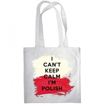 СУМКА С НАПЕЧАТАННЫМ ПОДАРОЧНЫМ ПОЛЮСОМ ЦВЕТА ПОЛЬШИ