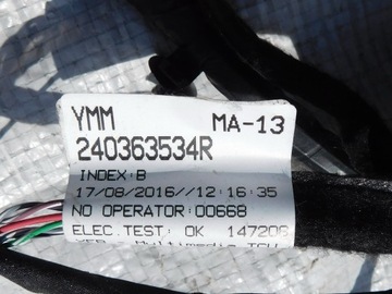 MEGANE IV УСТАНОВКА ПОД ПАНЕЛИ НАВИГАЦИИ БЕНЗИНОВЫЙ