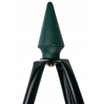 ОПОРА САДОВАЯ ПЕРГОЛА-ПИРАМИДА ДЛЯ РОЗ, АЛЬЗИЙ, МЕТАЛЛИЧЕСКИЙ СТОЙК + АНКЕРЫ