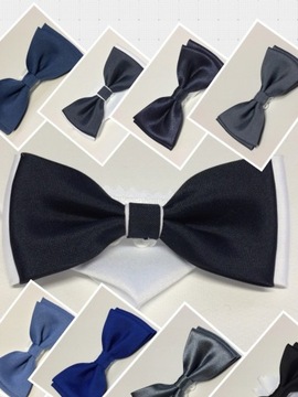 ГАЛСТУК-БАБОЧКА ДЕТСКАЯ, СЕРЫЙ, ГЛЯНЦЕВЫЙ