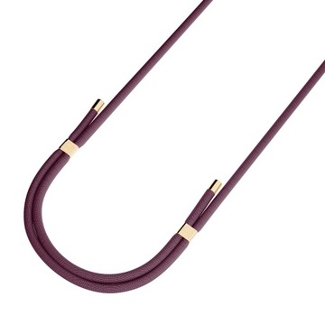Fioletowa regulowana smycz na szyję do telefonu/smartfona3mk EasyClip Elite