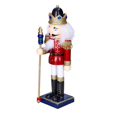 Стоящая фигурка солдата-щелкунчика, 25 см.