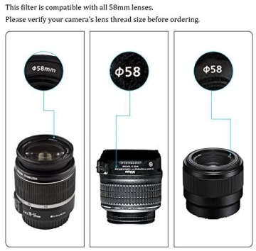 ESDDI CPL 58 мм SLIM фильтр с круговой поляризацией