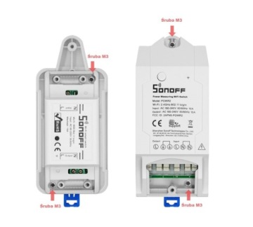 SONOFF Basic,RF,TH10/16 Монтажный кронштейн на DIN-рейку