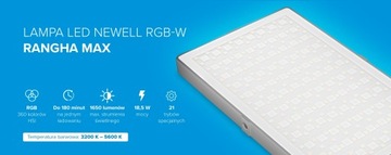 Светодиодная лампа Newell RGB-W Rangha Max (3200 - 5500К)
