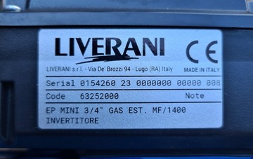 Насос с гибким рабочим колесом Liverani EP Mini3/4