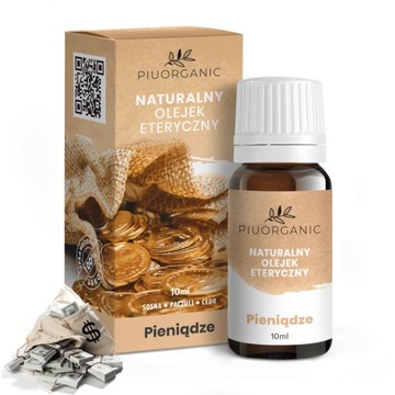 OLEJEK ETERYCZNY NATURALNY 100% PIENIĄDZE OBFITOŚĆ Aromaterapia Dyfuzor MIX