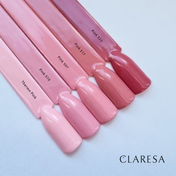CLARESA PINK ГИБРИДНЫЙ ЛАК ДЛЯ НОГТЕЙ РОЗОВЫЙ 525 5мл