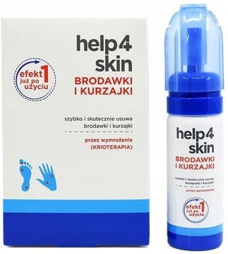 Help4Skin Kurzajki i Brodawki preparat do usuwania brodawek kurzajek 50 ml